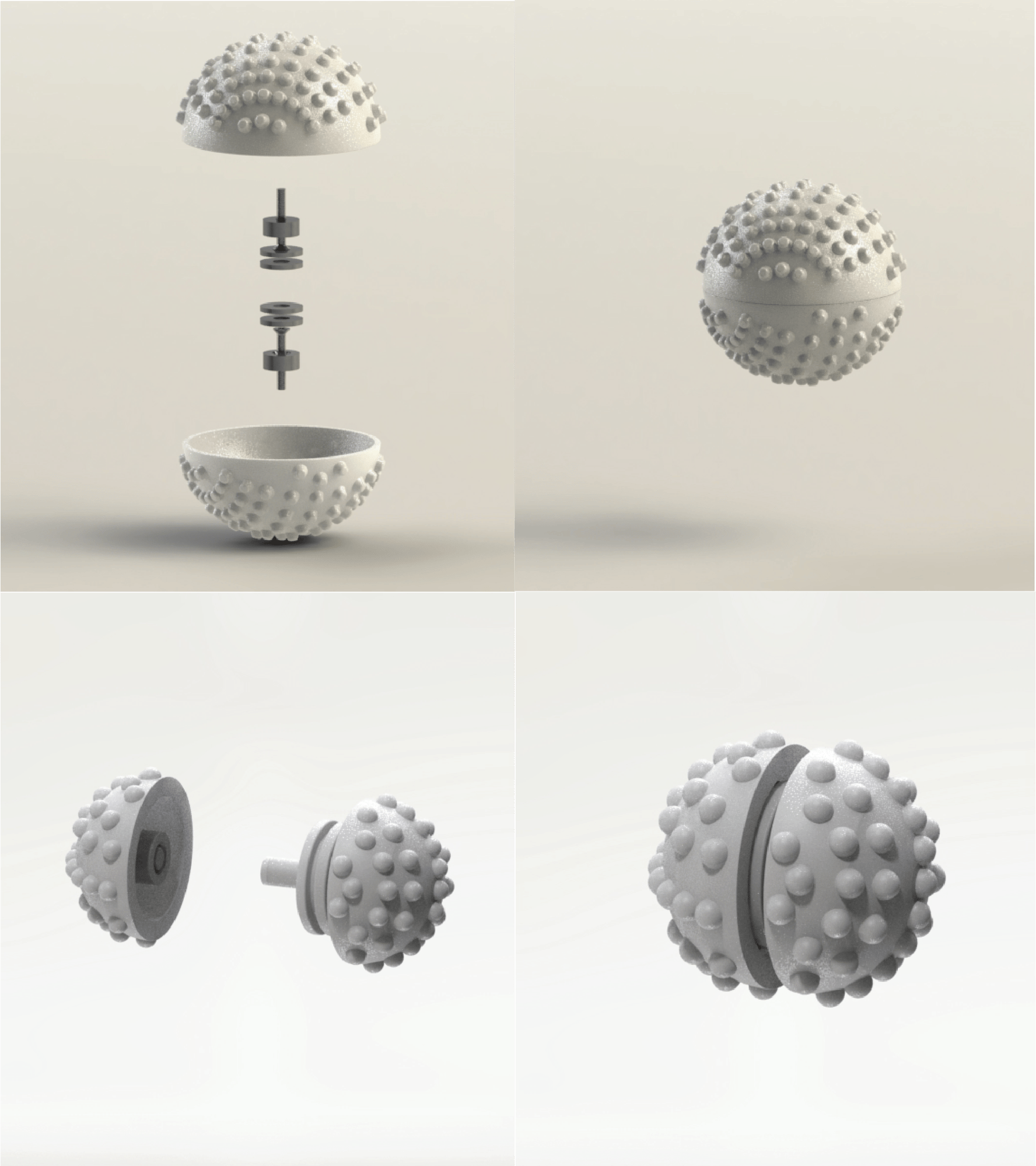 rendu produit balle de massage  